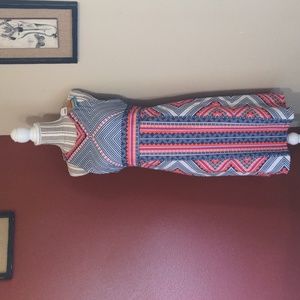 Prana XL Ariel Dress - Indigo Taos - New with Tags - Extra Large